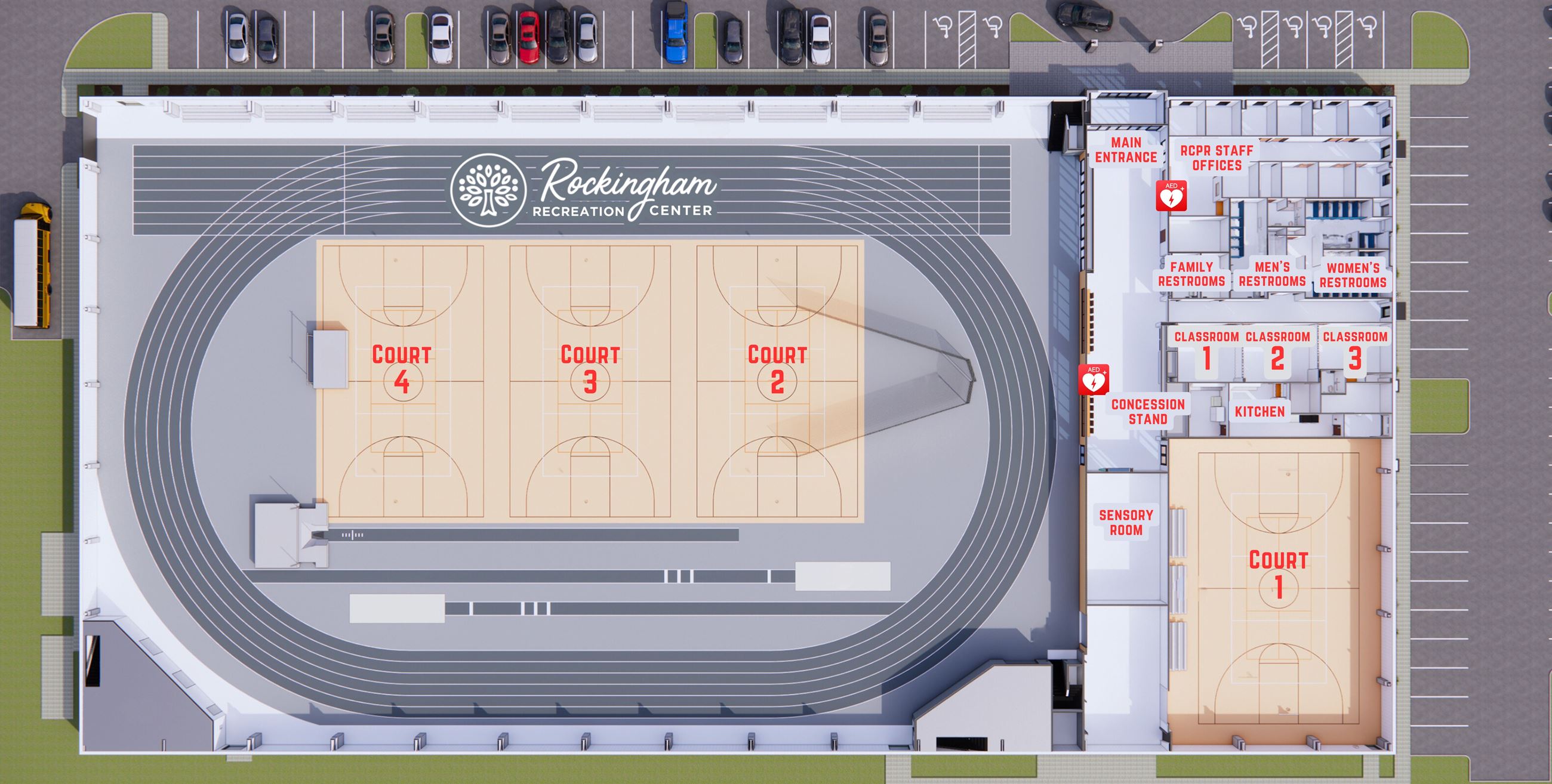 Recreation Center Courts