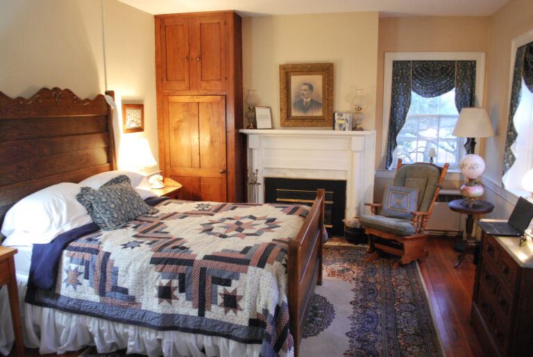 Inside of a Room at the Cave Hill Bed and Breakfast