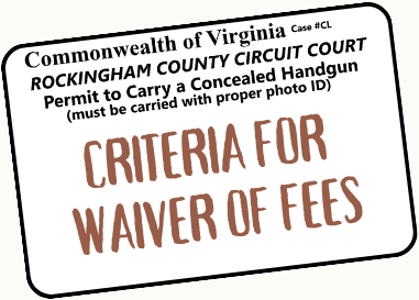 WAIVER OF FEES 4