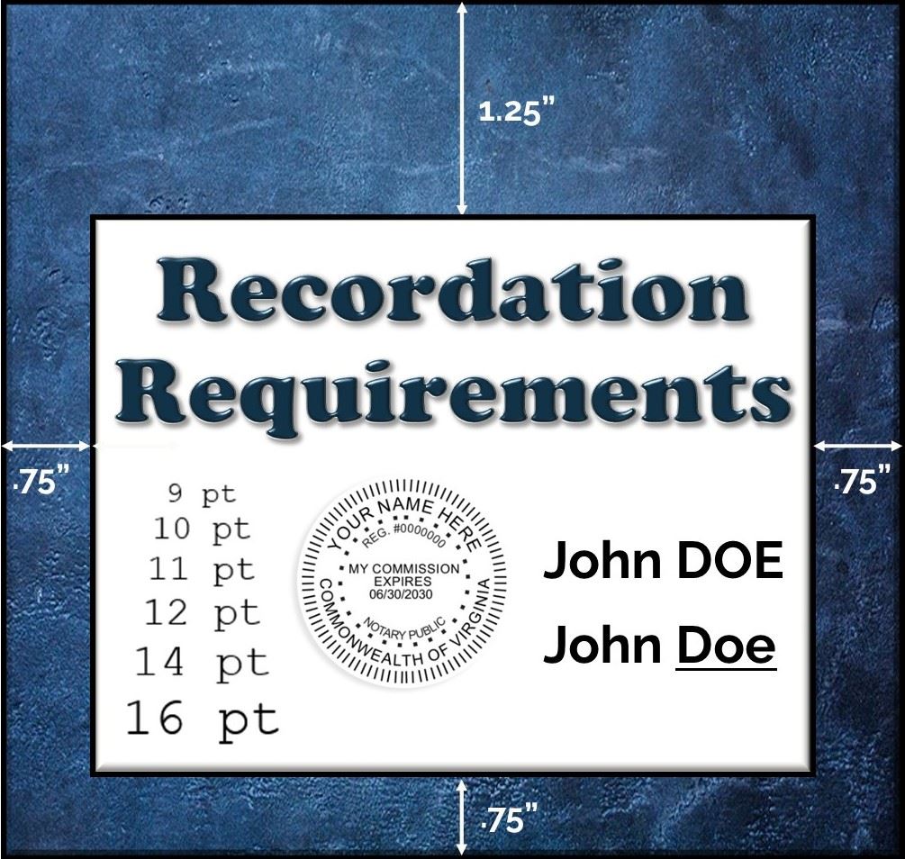 Recordation Requirements